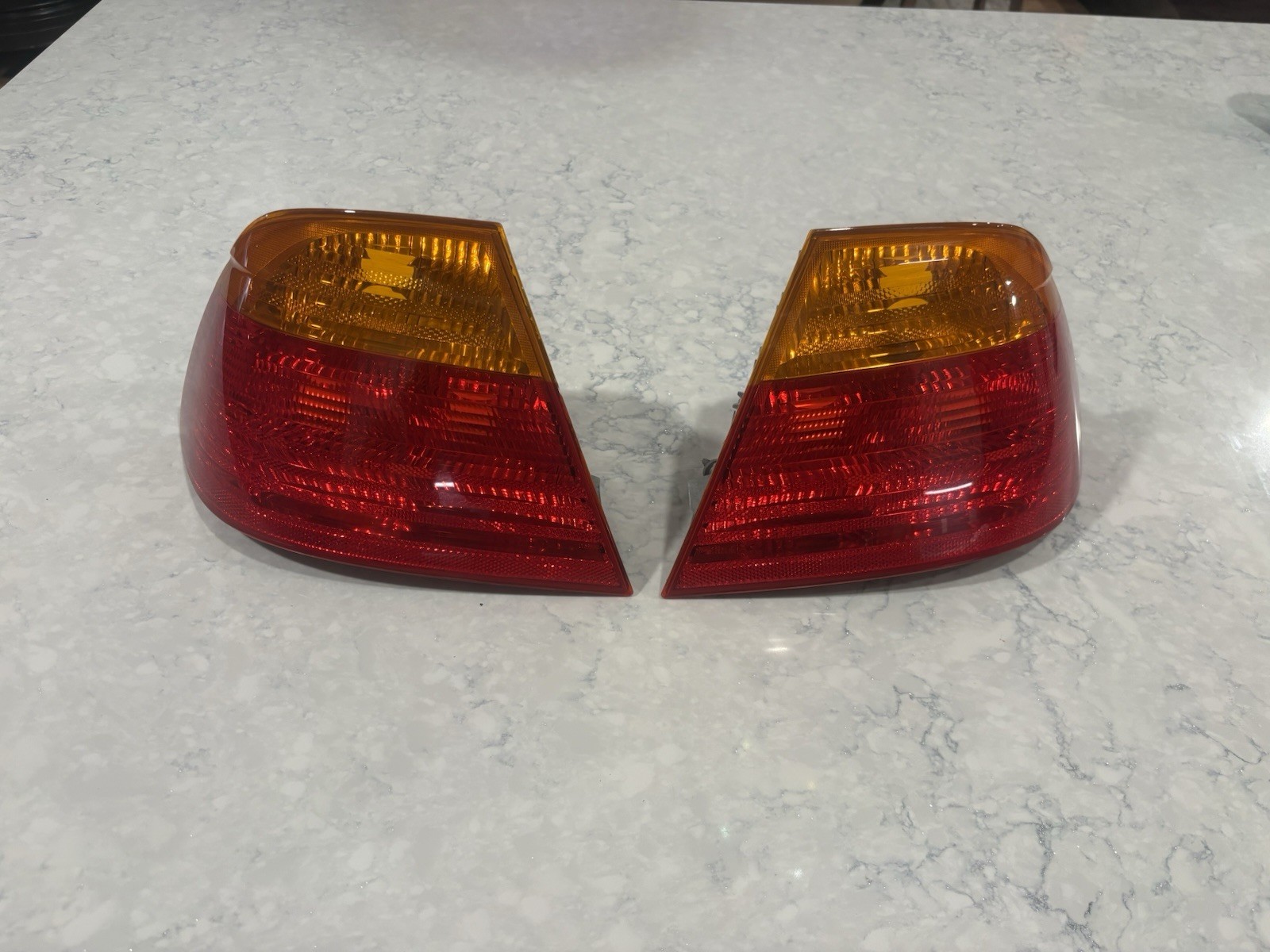 OEM BMW E46 330Ci *Convertible* Amber Tail Lights – Pair