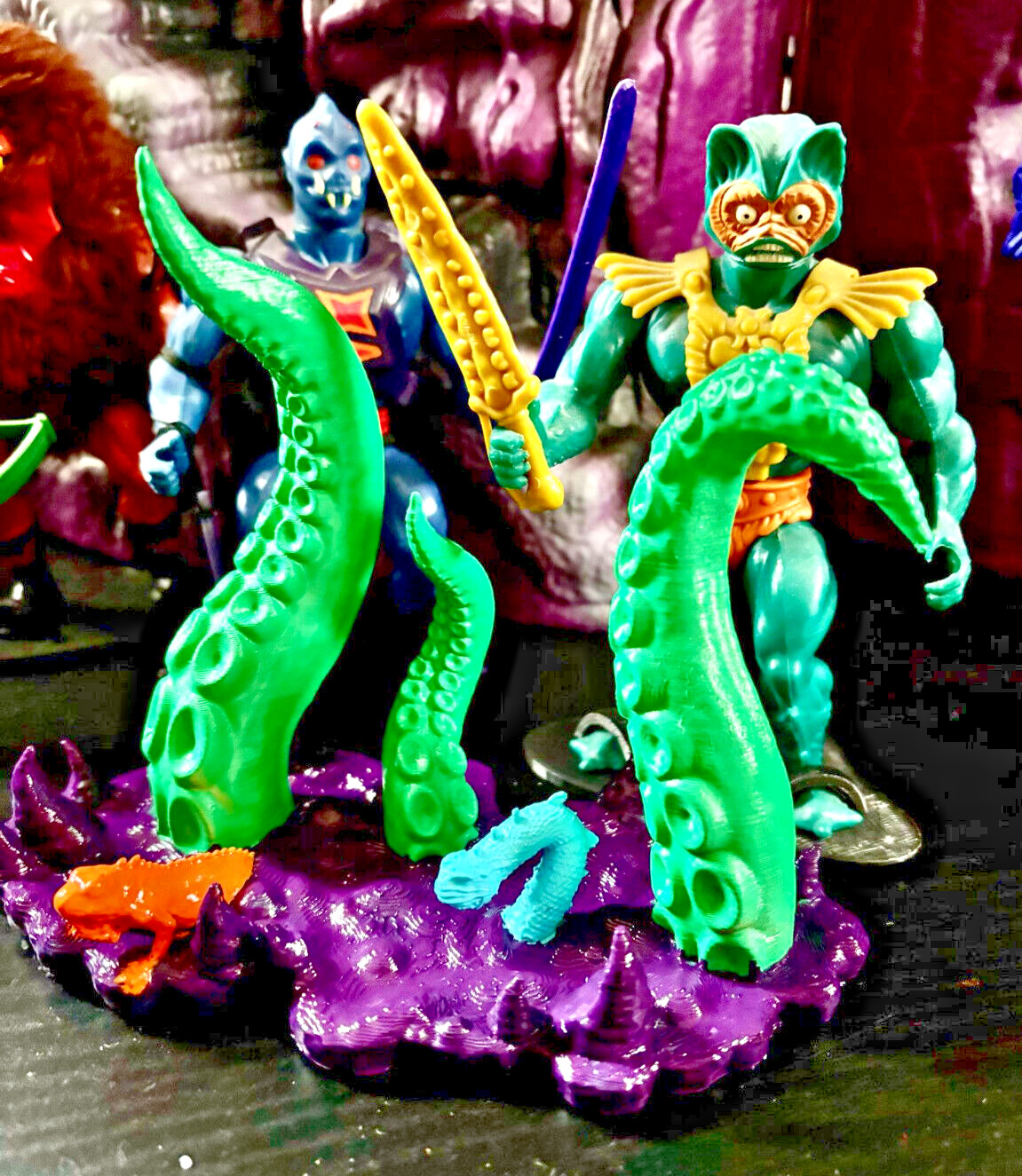 Motu Masters of the Universe Snake Mountain tentacle pit  Accessory