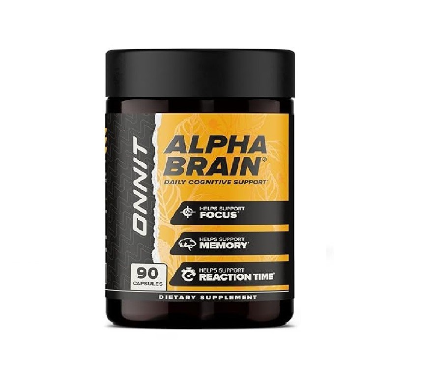 Onnit Alpha Brain MEMORY & FOCUS CAPSULES - ( 90 Count / Shipping Free NEW )