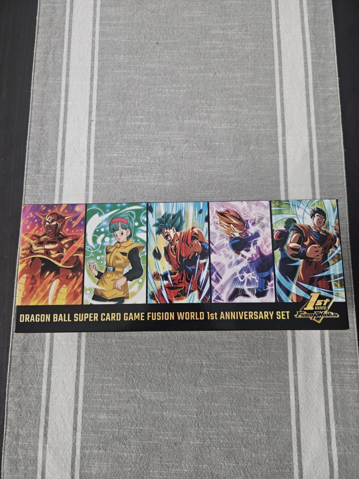 NEW Dragon Ball Super Card Game Fusion World 1st Anniversary Set Sealed ENGLISH NEW Dragon Ball Super Card Game Fusion World 1st Anniversary Set Sealed ENGLISH