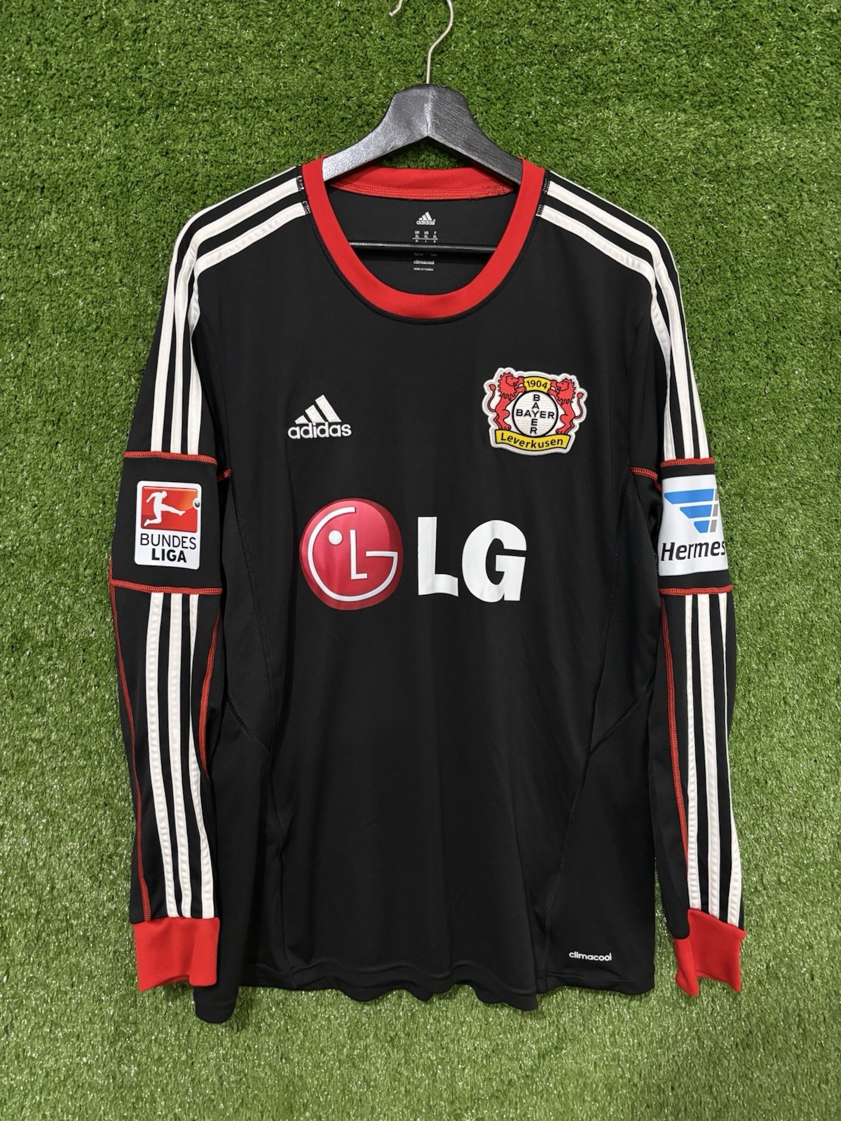 Authentic 2013-2015 Adidas Bayer Leverkusen Son Heung Min Korea Jersey Shirt XL Authentic 2013-2015 Adidas Bayer Leverkusen Son Heung Min Korea Jersey Shirt XL