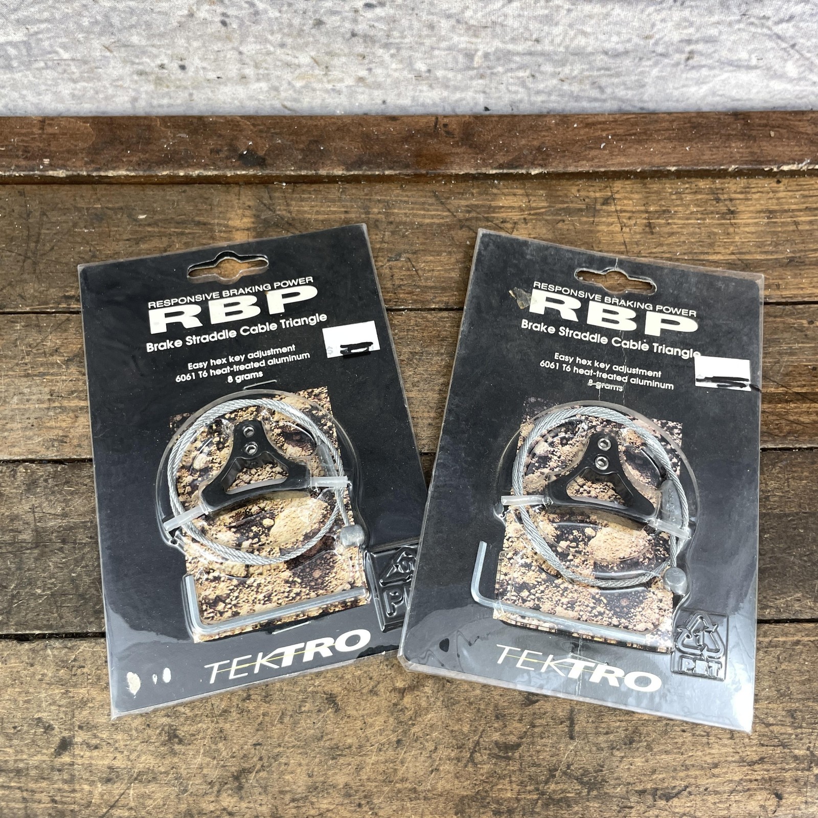 Tektro RBP Brake Straddle Cable Triangle Black Cantilever Wire 90s MTB Alloy