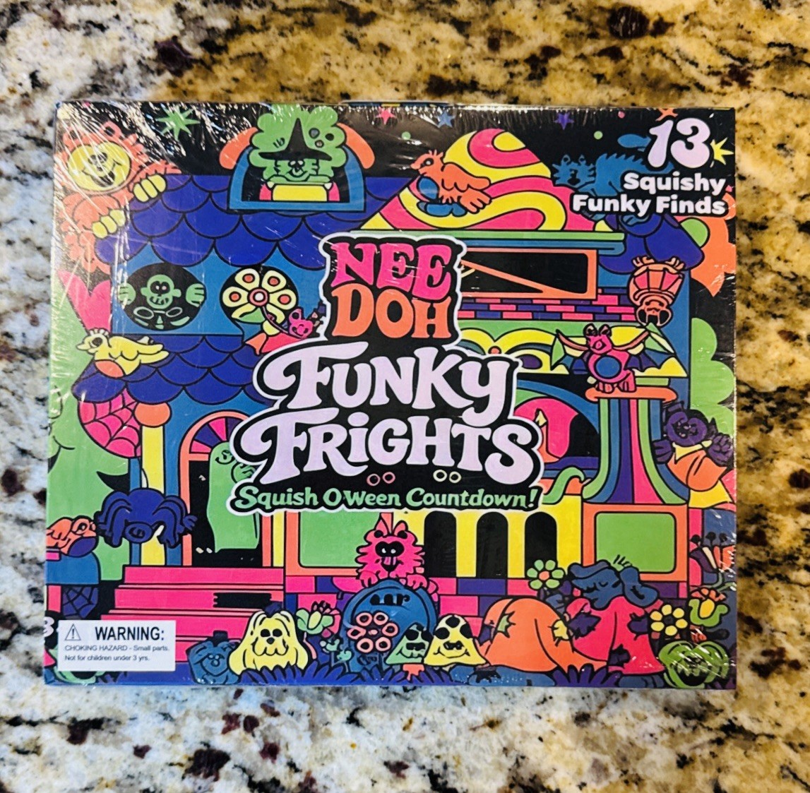 Schylling NEE DOH Funky Frights Squish-O-Ween Countdown Brand New Sealed Schylling NEE DOH Funky Frights Squish-O-Ween Countdown Brand New Sealed