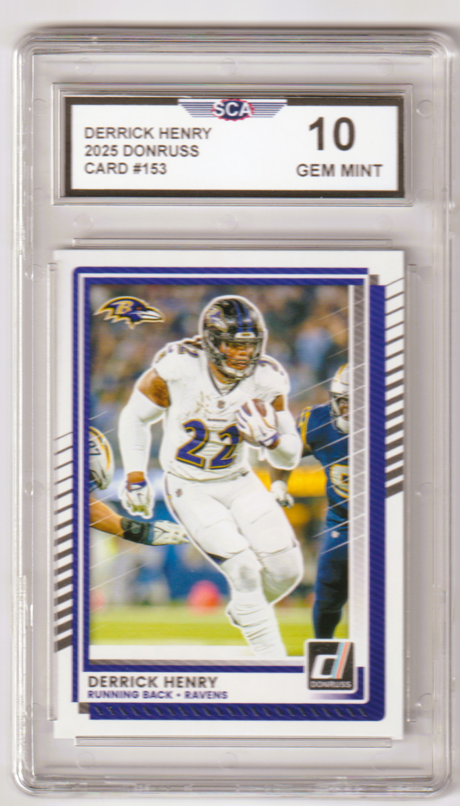 2025 DONRUSS DERRICK HENRY FOOTBALL CARD BALTIMORE RAVENS RUNNING BACK 2025 DONRUSS DERRICK HENRY FOOTBALL CARD BALTIMORE RAVENS RUNNING BACK
