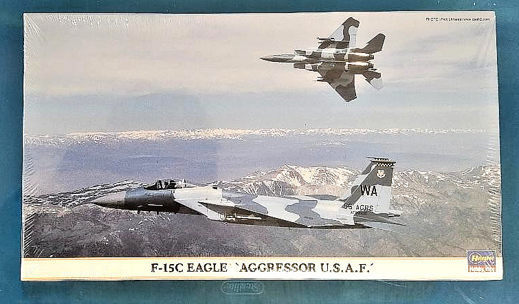 Hasegawa F-15C EAGLE 'Aggressor U.S.A.F.' 1/72 #00860 New in Shrink Wrap