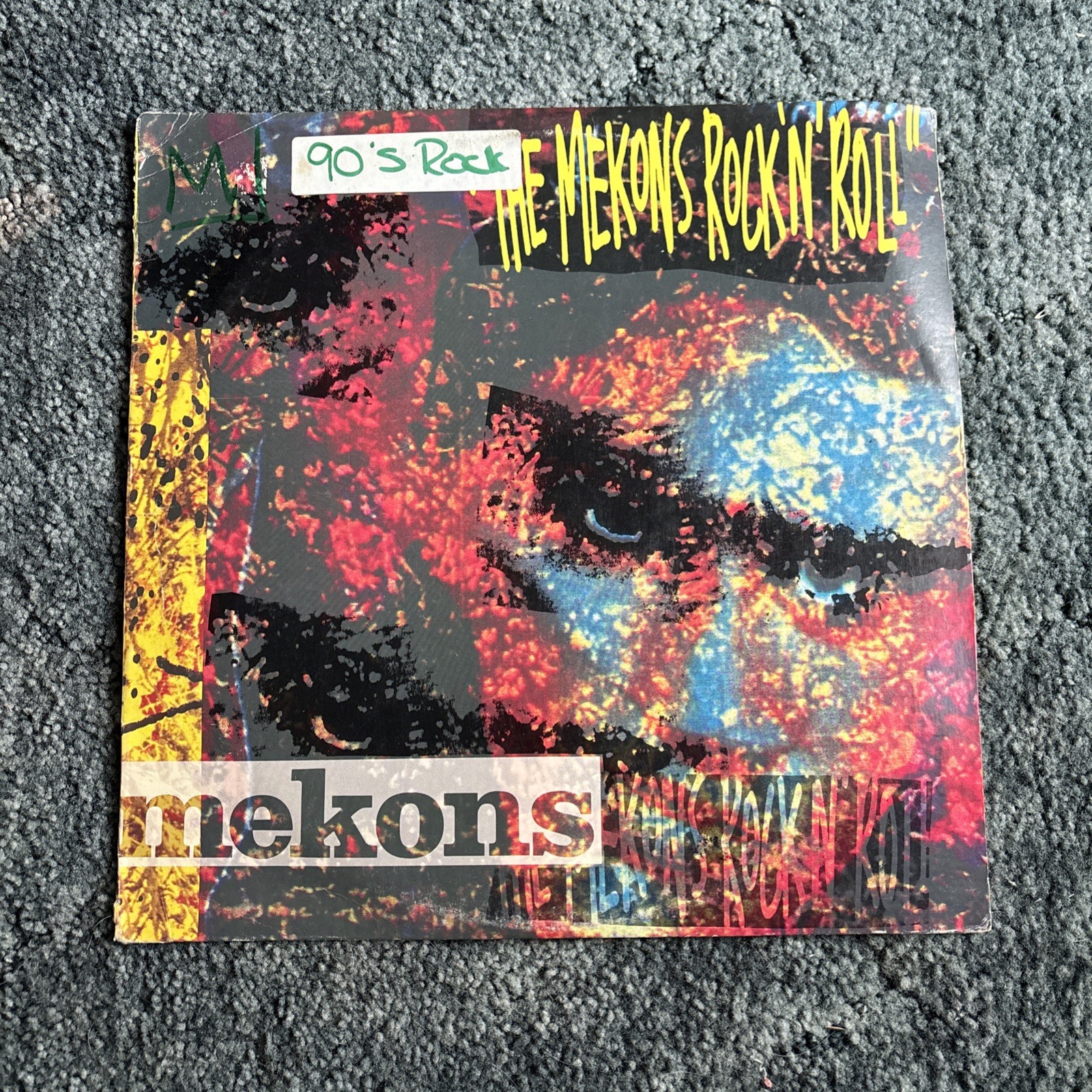 THE MEKONS “The Mekons Rock 'N' Roll” Lon Langford w/Memphis Egypt RECORD VINYL