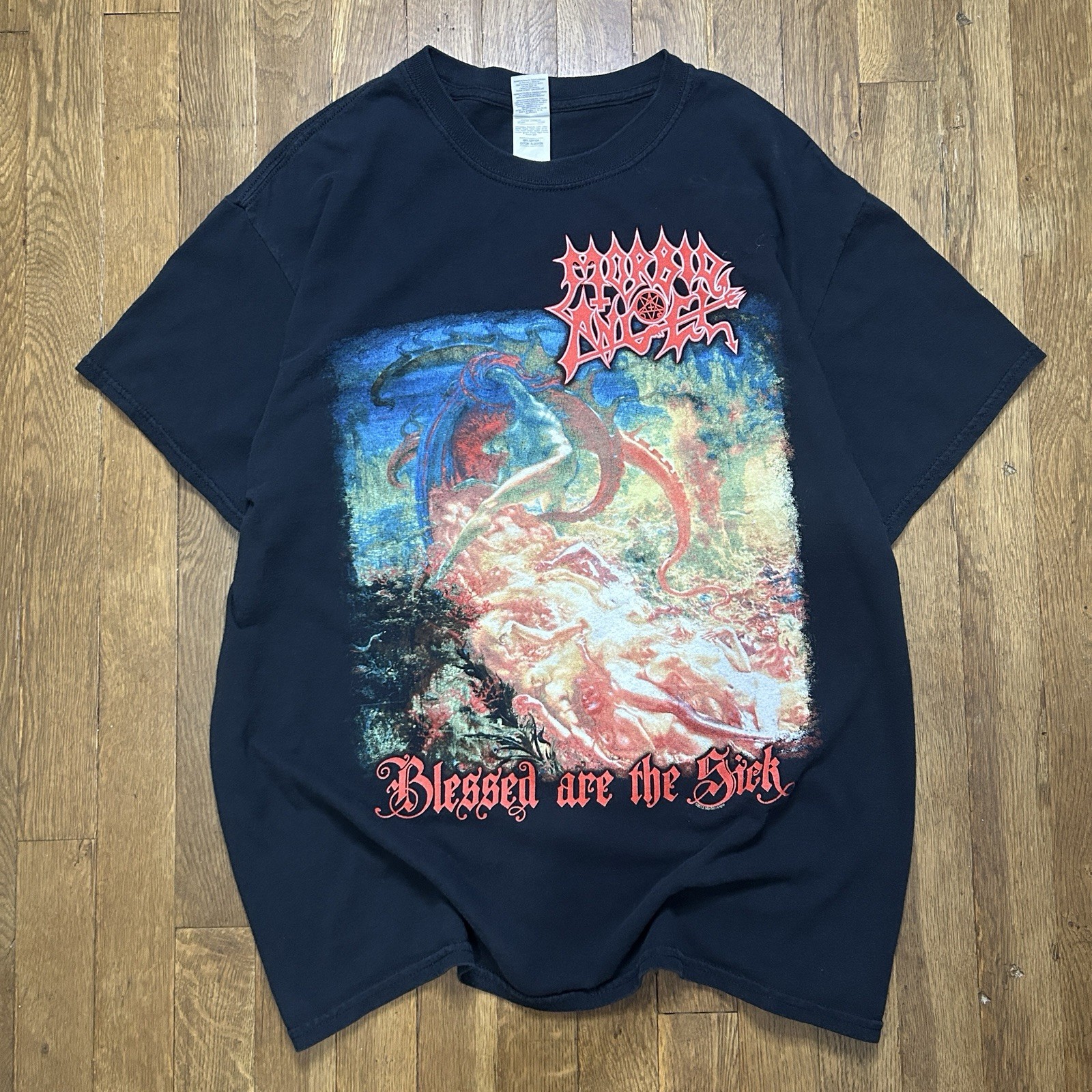 Vintage Y2K 2012 Morbid Angels Blessed Are The Sick size Large Vintage Y2K 2012 Morbid Angels Blessed Are The Sick size Large