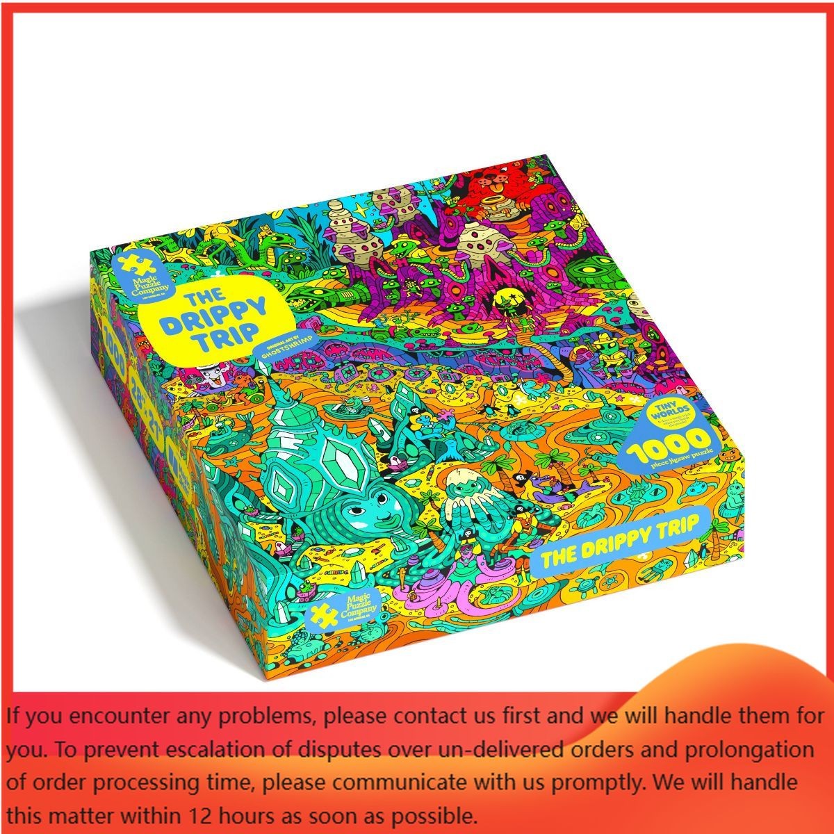 Magic Puzzle Company The Drippy Trip Jigsaw Puzzle - 1000pc