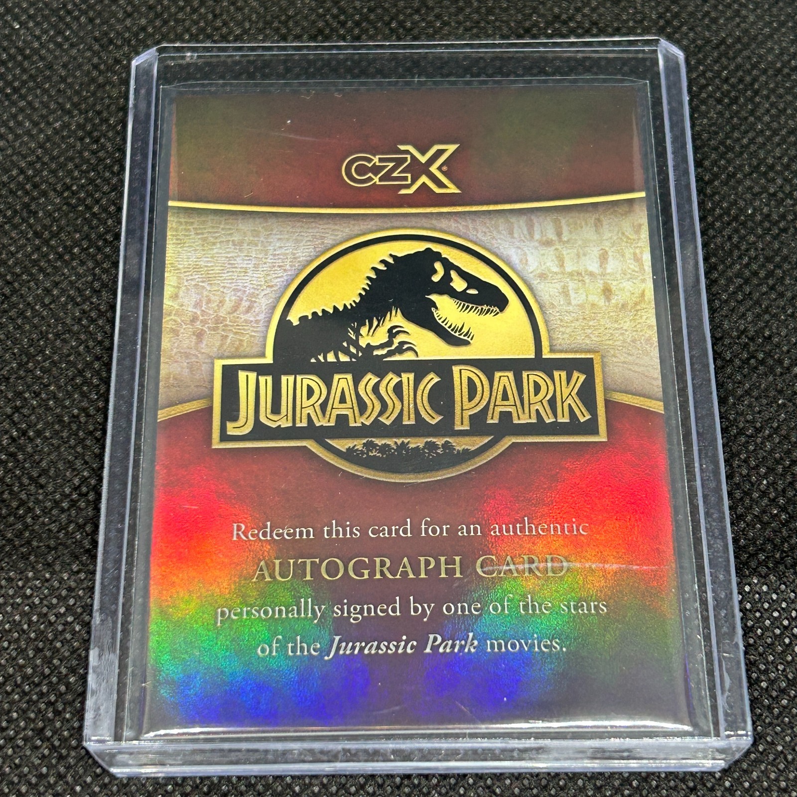2026 JURASSIC PARK CRYPTOZOIC CZX RARE LAURA DERN ELLIE SATTLER AUTO REDEMPTION