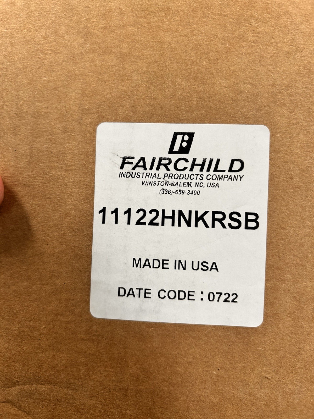 11122HNKRSB Fairchild Model 11 Low Pressure Regulator