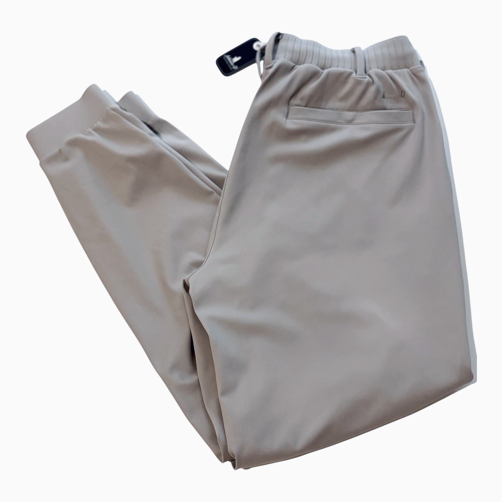 Johnnie-O Performance Tech Jogger Men\'s Sz Medium Seal Gray Waterproof MSRP $158