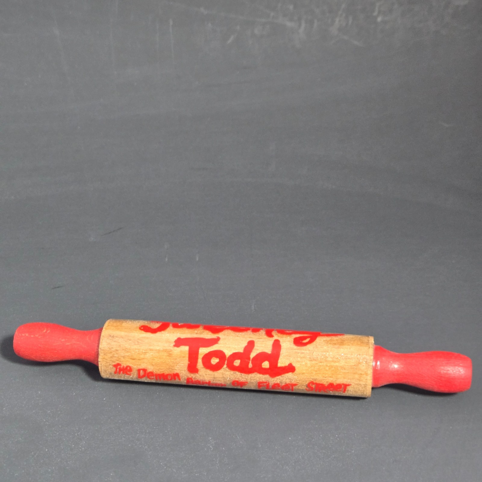 Rare Vintage 1984 Sweeney Todd NYC Opera Gala Opening Night Souvenir Rolling Pin