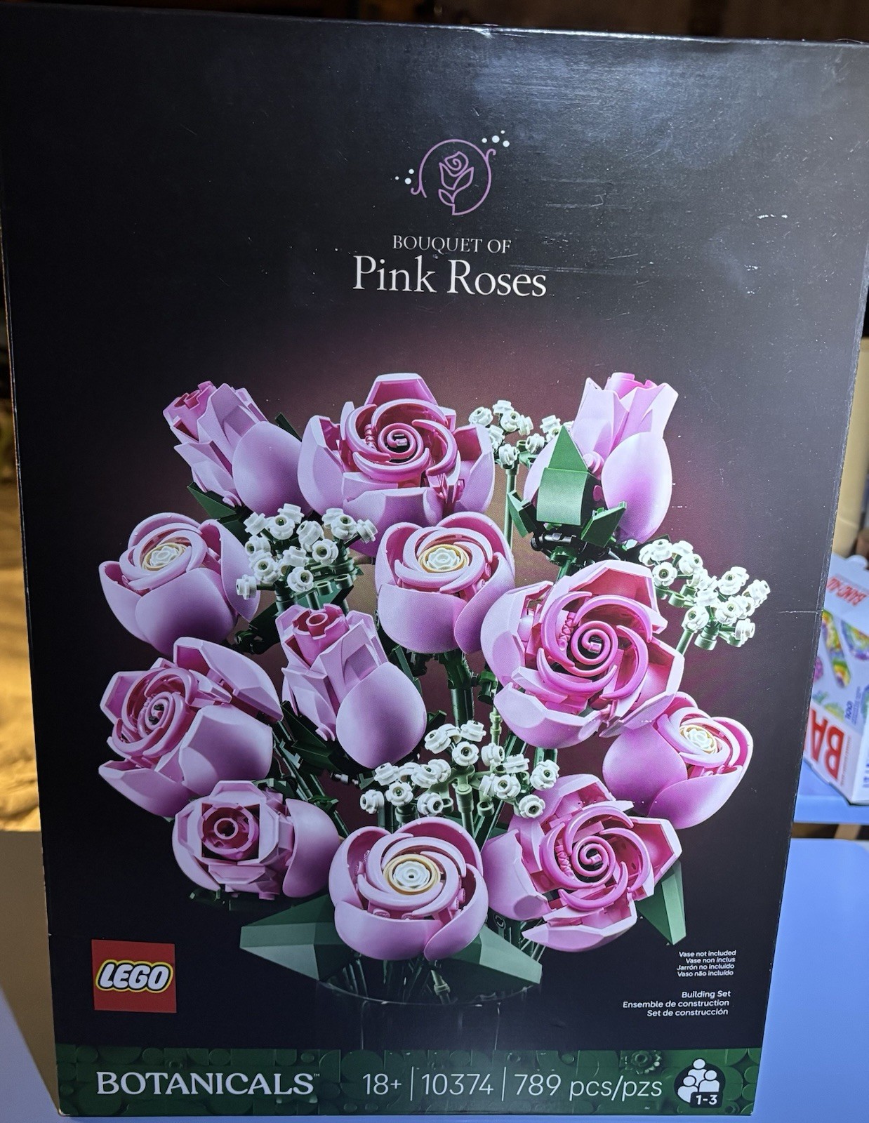 LEGO - Botanicals (Bouquet of Pink Roses) - 10374 (789 Pieces) - 18+ - Brand New