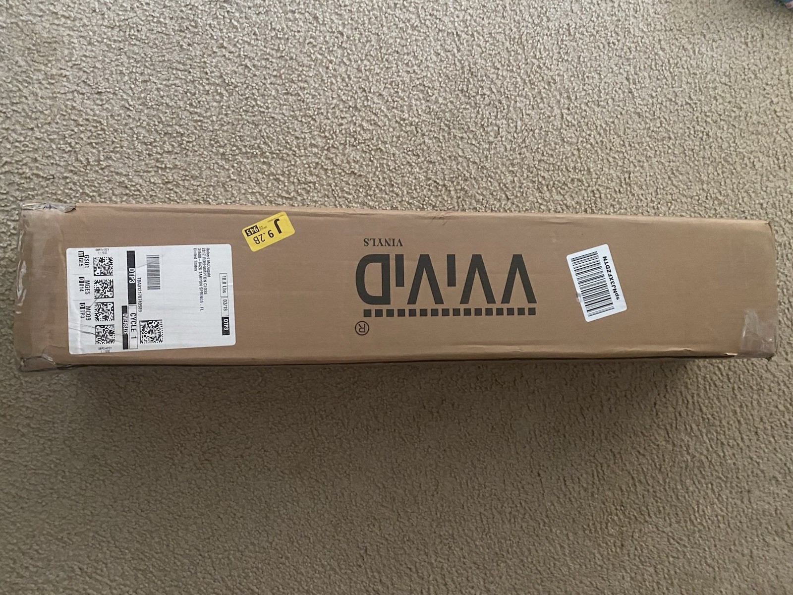 VViViD Clear Protective 12 Mil  30” X 50 Ft.Window Glass Wrap Shatterproof Film