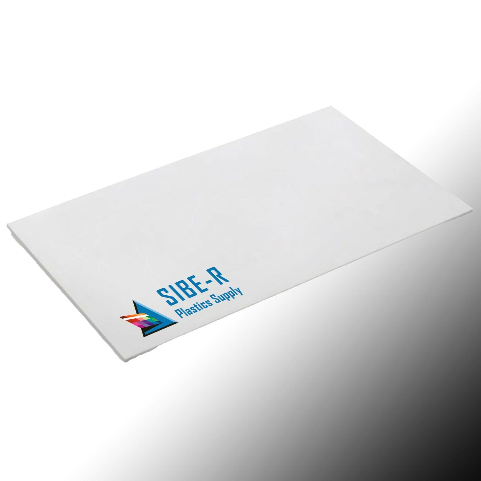 White Polystyrene Plastic Sheet - 0.125\