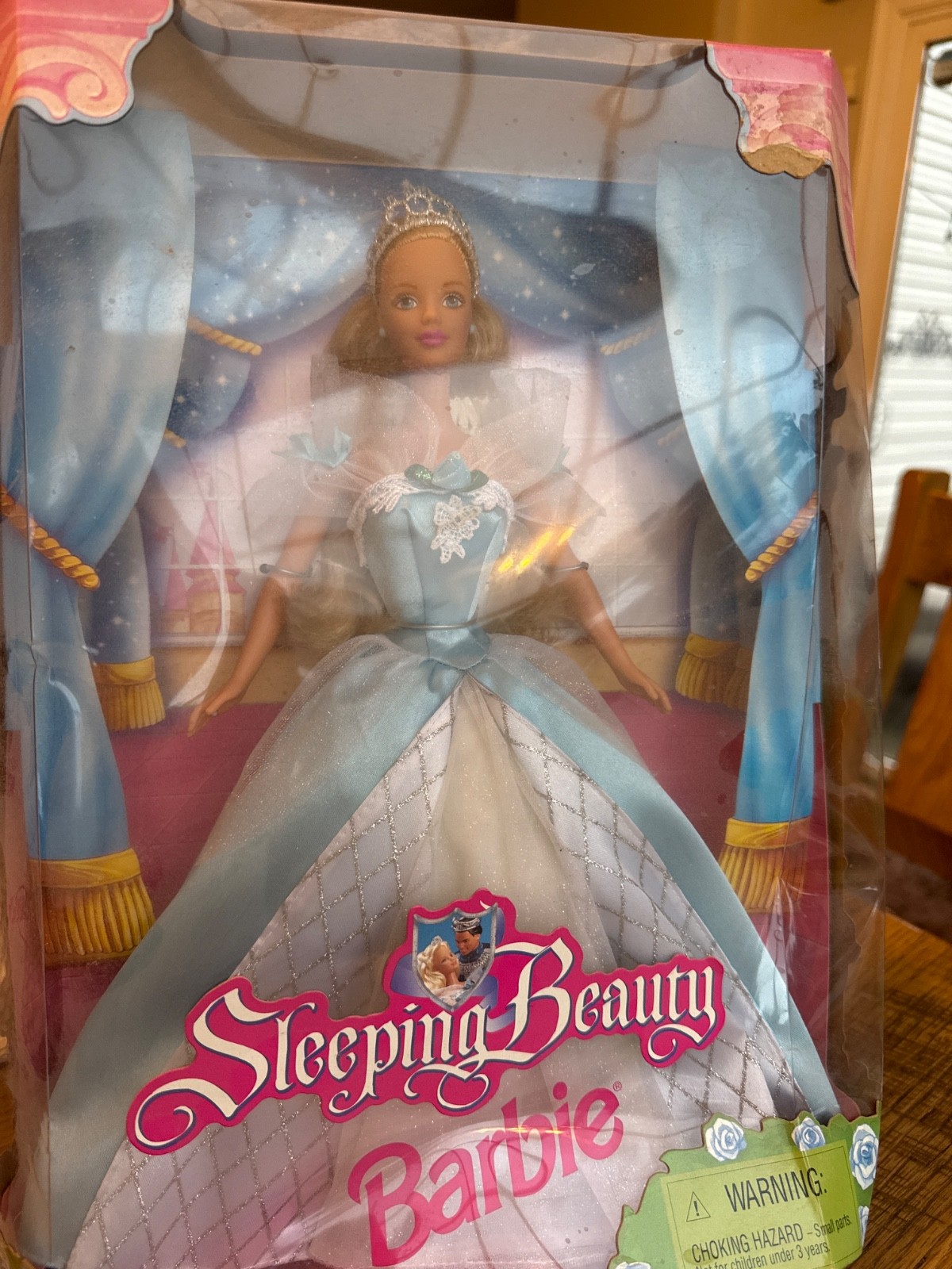 Sleeping Beauty 1998 Barbie Doll #26895 Mattel NEW In Damaged Box Vintage