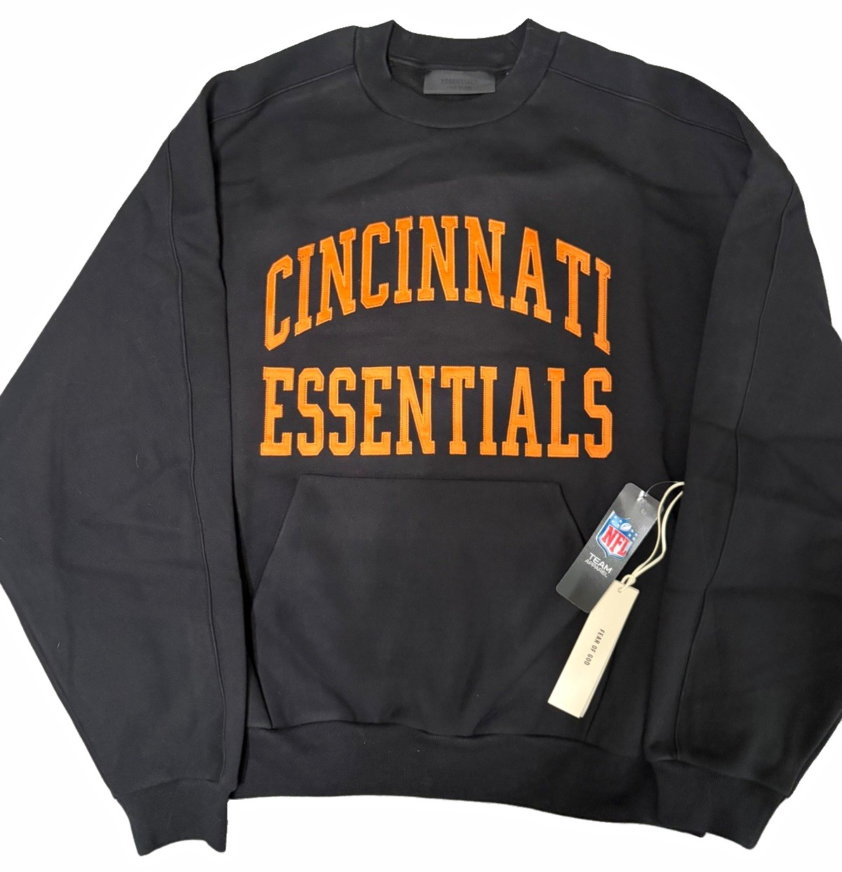Cincinnati Bengals Fear of God x NFL Unisex 90s Relaxed Sweatshirt - Large Cincinnati Bengals Fear of God x NFL Unisex 90s Relaxed Sweatshirt - Large