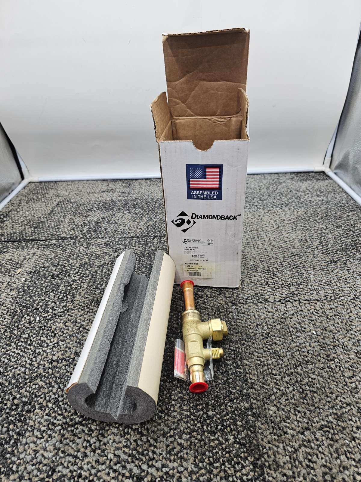 Diamondback Integra BV58BBSI Ball Valve BV Series D. P. 800 PSIG Full Port