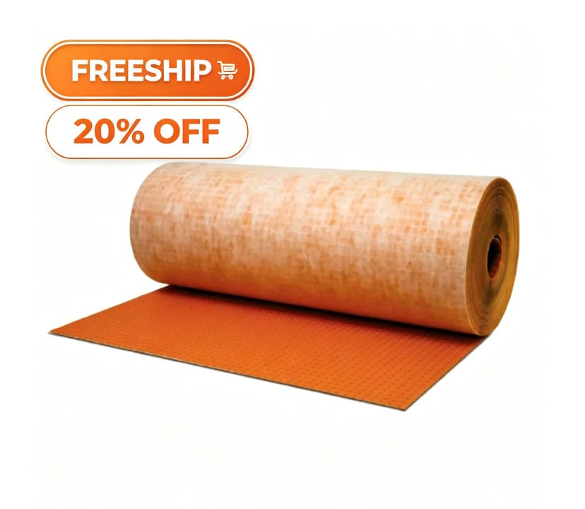 Schluter DITRA Uncoupling Waterproofing Membrane Tile Flooring
