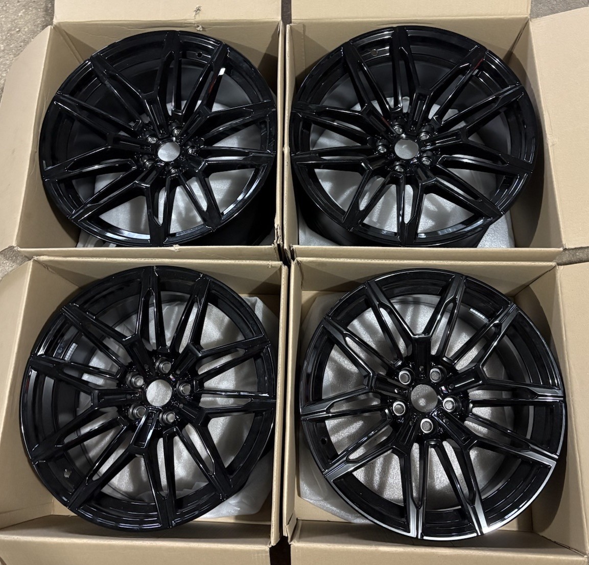 BMW OEM 930M Wheels 19” & 20” G87 M2 or G80 M3 G82 M4 G83 Black