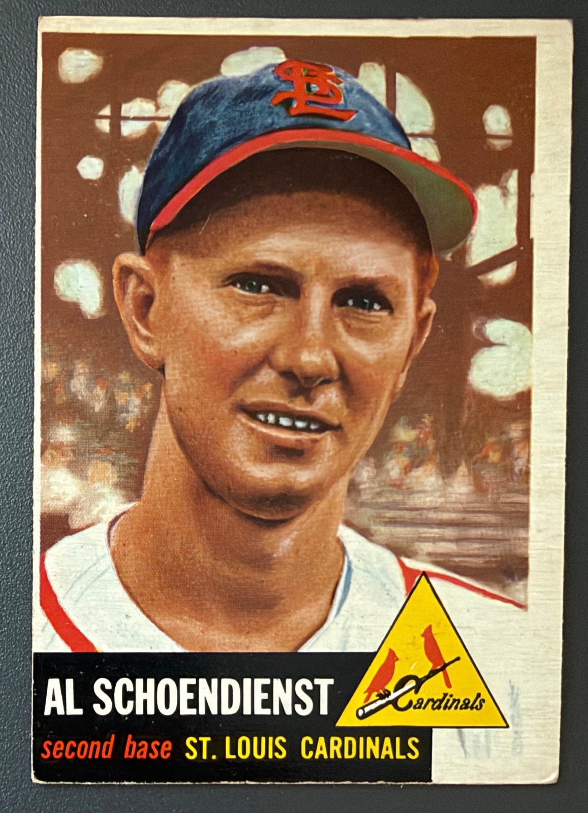 1953 Topps Red Schoendienst #78 HOF St Louis Cardinals VG/EX 1953 Topps Red Schoendienst #78 HOF St Louis Cardinals VG/EX