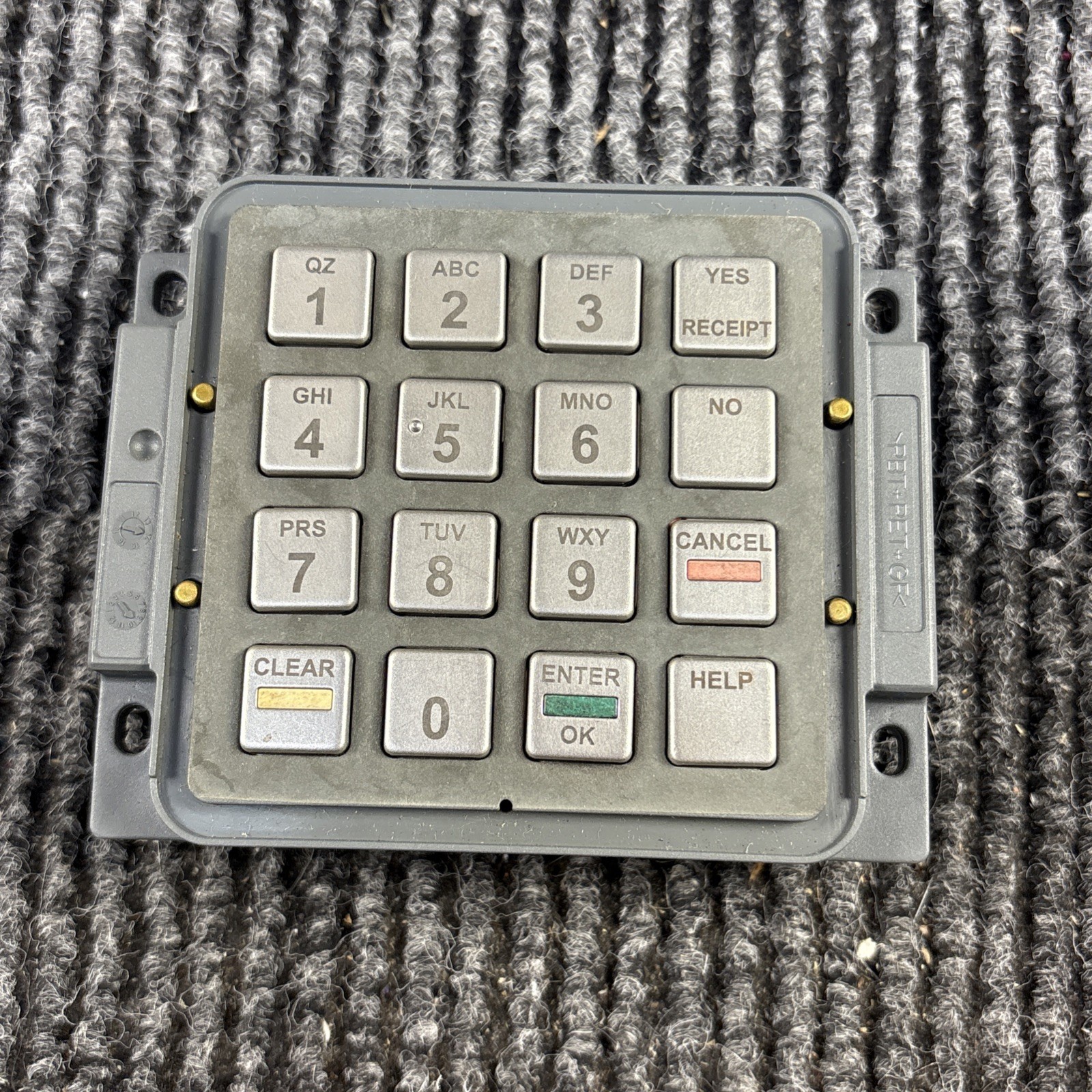 Gilbarco M10661B001 M10661K001 M10661K002 SPOT EPP pinpad keypad ***UNTESTED***