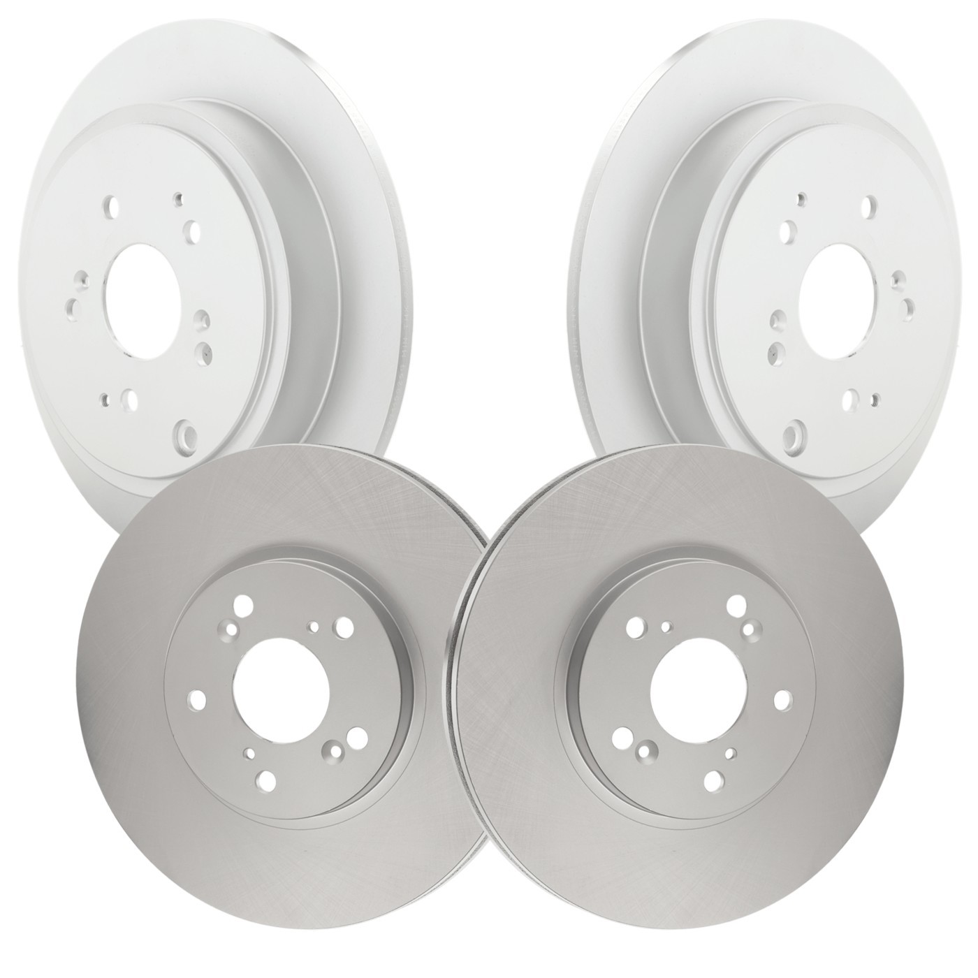Front & Rear Brake Disc Rotors for Honda Pilot Acura MDX 2001-2006