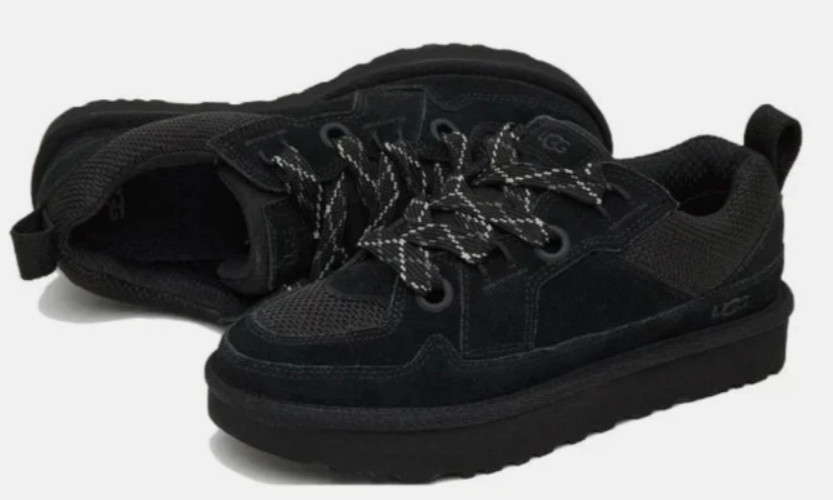 NEW Ugg Women's Black Lo Lowmel Sneaker Shoes Variety in Size 