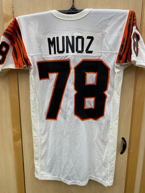 Vintage Cincinnati Bengals #78 Anthony Munoz Jersey Team Issue Unworn HOF Vintage Cincinnati Bengals #78 Anthony Munoz Jersey Team Issue Unworn HOF