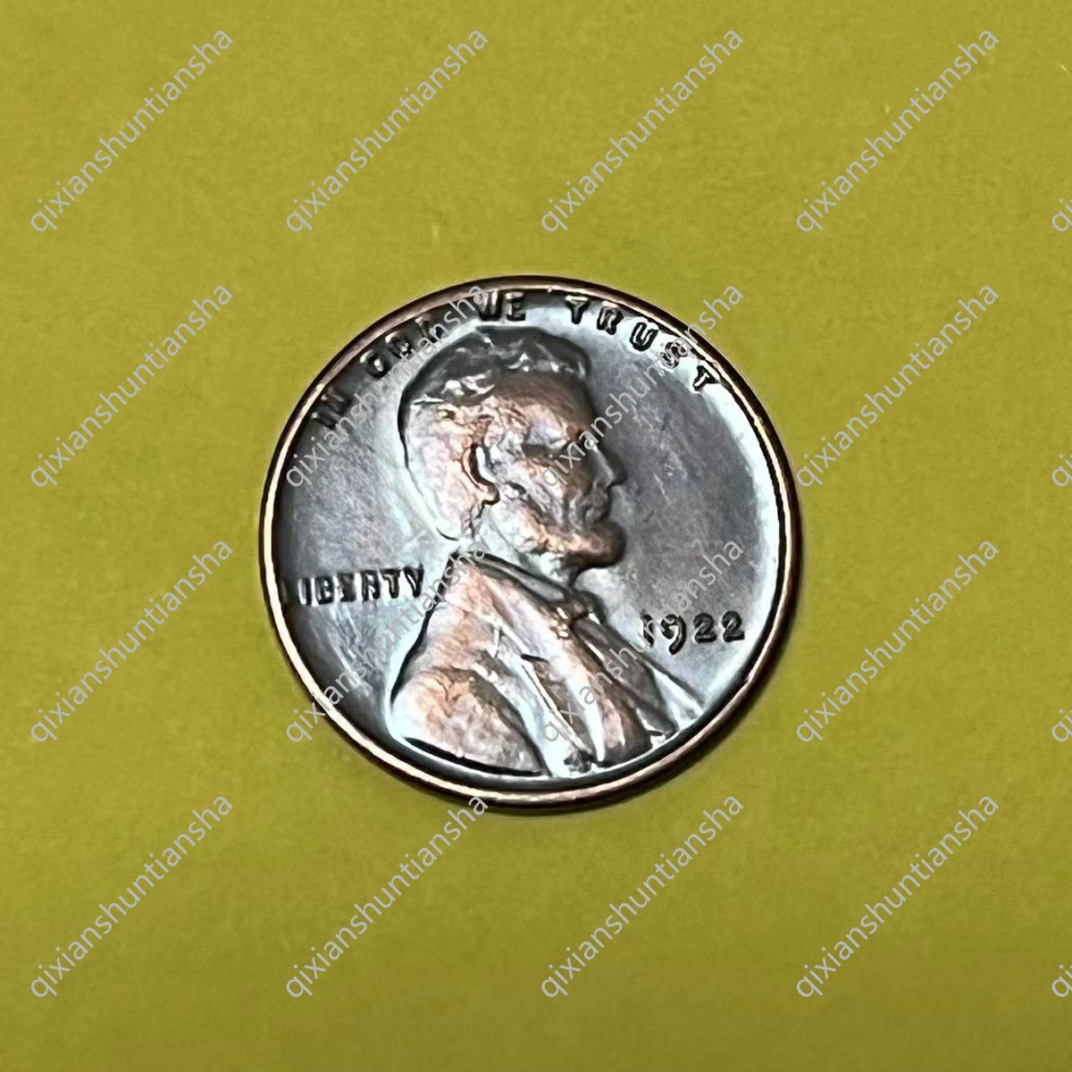 ---1922 No D Lincoln Wheat Cent Penny Rare Sought As shown in the figure--- ---1922 No D Lincoln Wheat Cent Penny Rare Sought As shown in the figure---