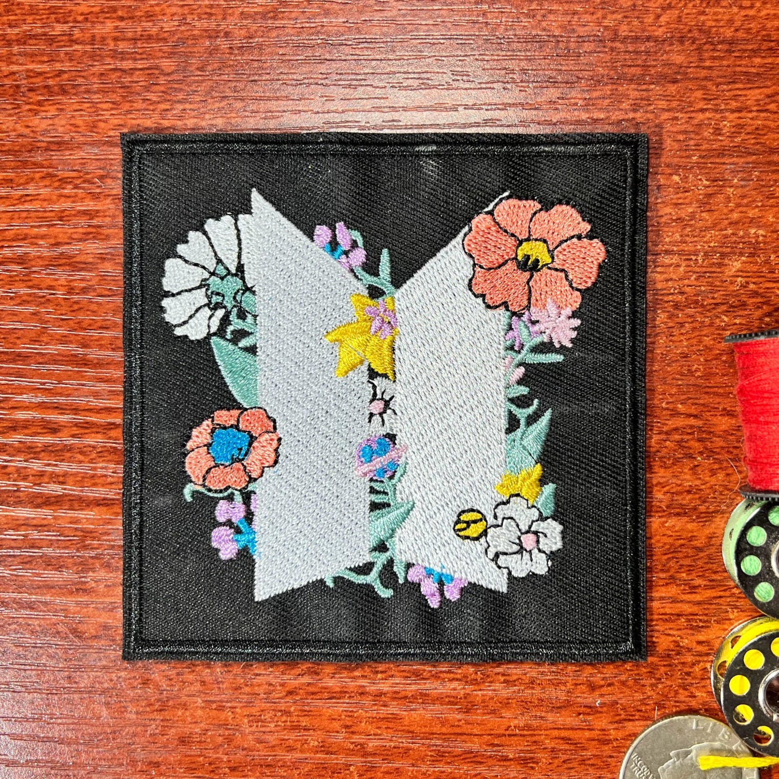 BTS Patch Map of the Soul 7 The Journey Kpop Music Embroidered Iron On 3.5x3.5\