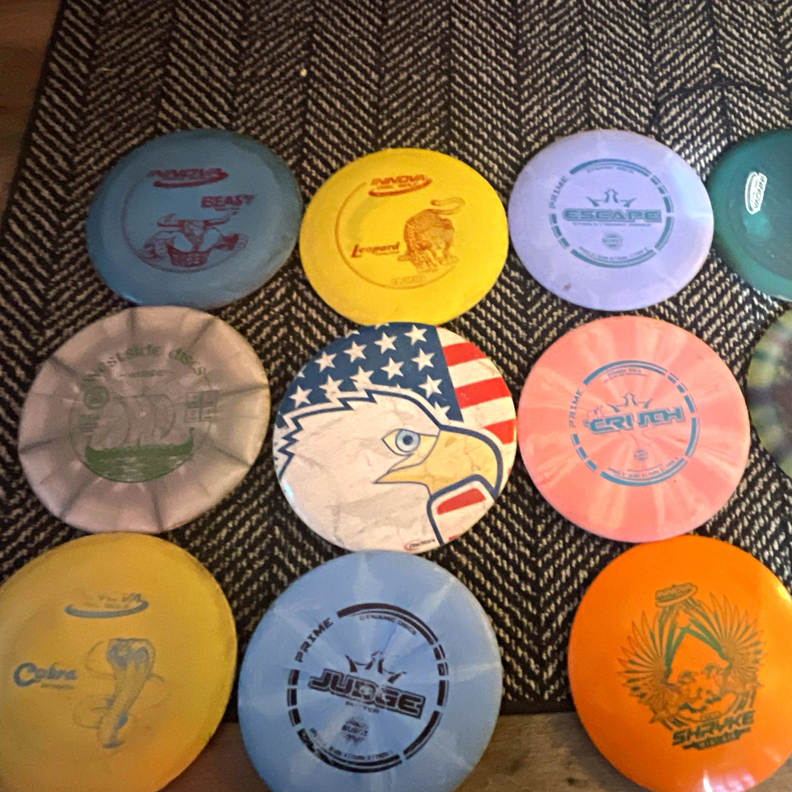 Mvp, westside, innova, dynamic, and discraft 15 disc lot