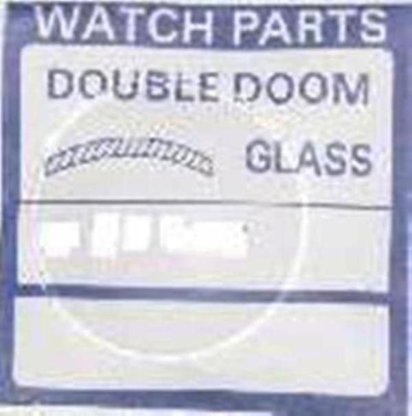 Watch Mineral German Crystal Double Dome 40.0mm-50.0mm Thickness 1.0mm