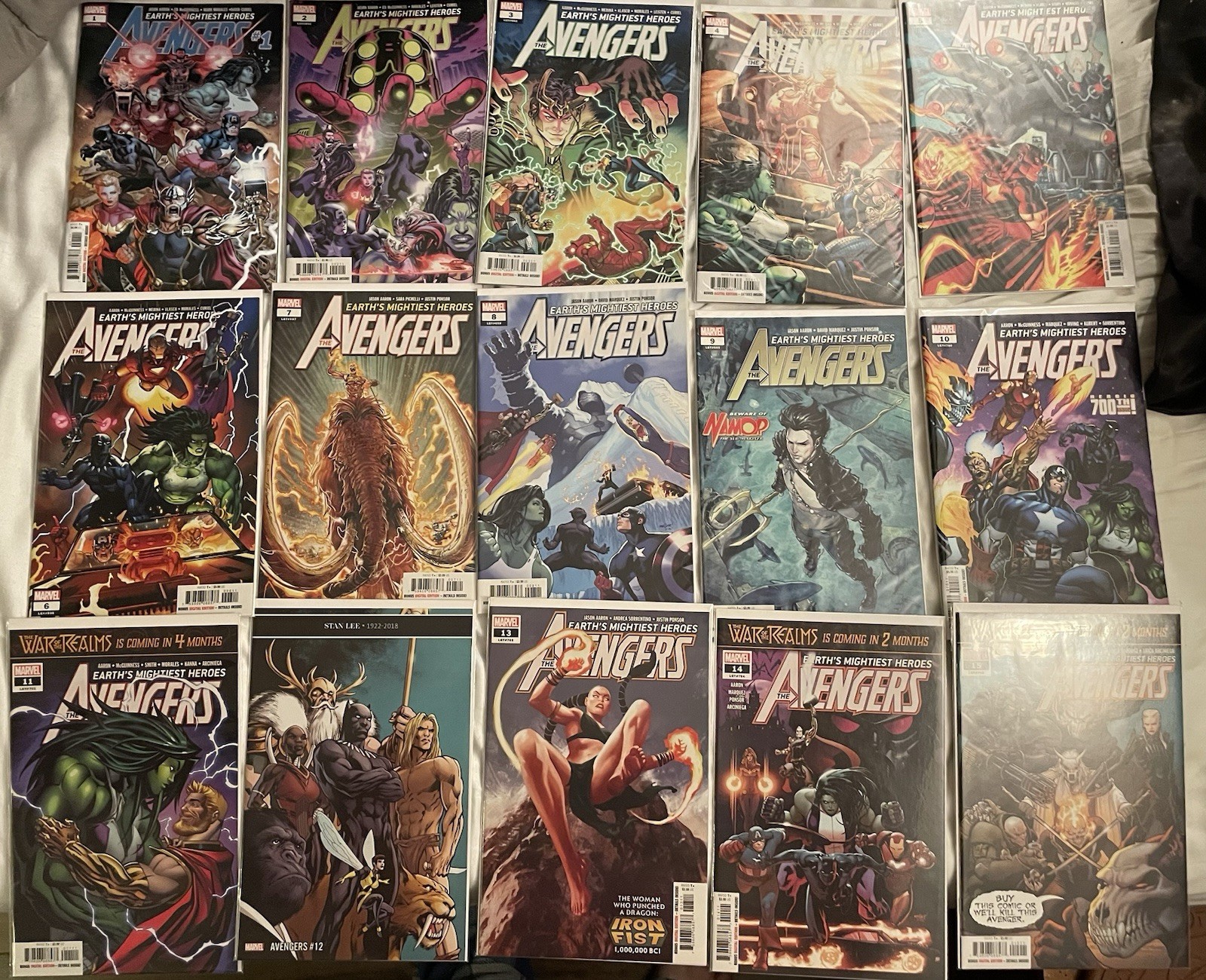 Avengers Earths Mightiest Heroes #1-42 (missing Issues 19, 33) LGY# 691- 742 Avengers Earths Mightiest Heroes #1-42 (missing Issues 19, 33) LGY# 691- 742