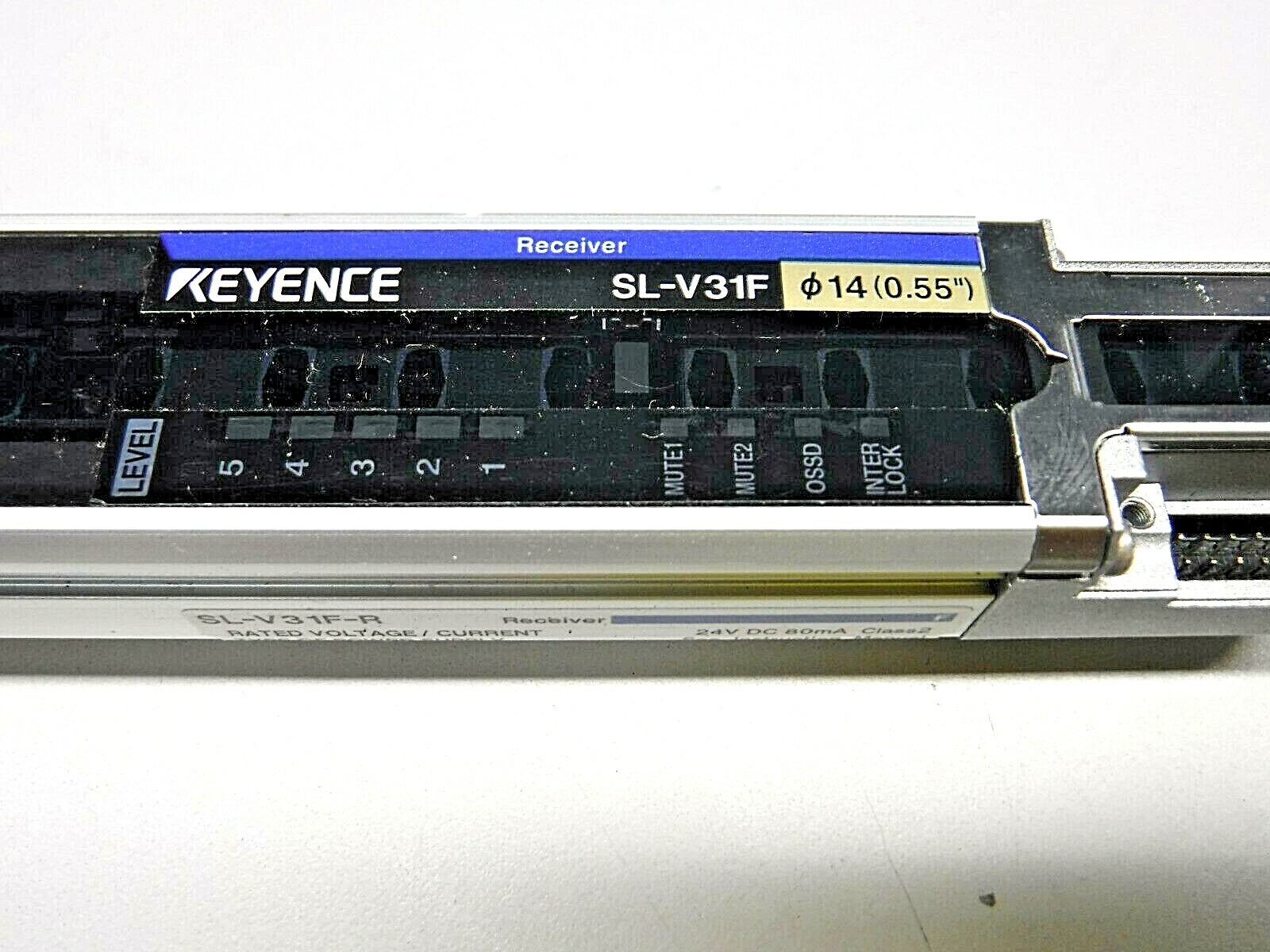 Keyence SL-V31F-R Safety Light Curtain Receiver (24 VDC)