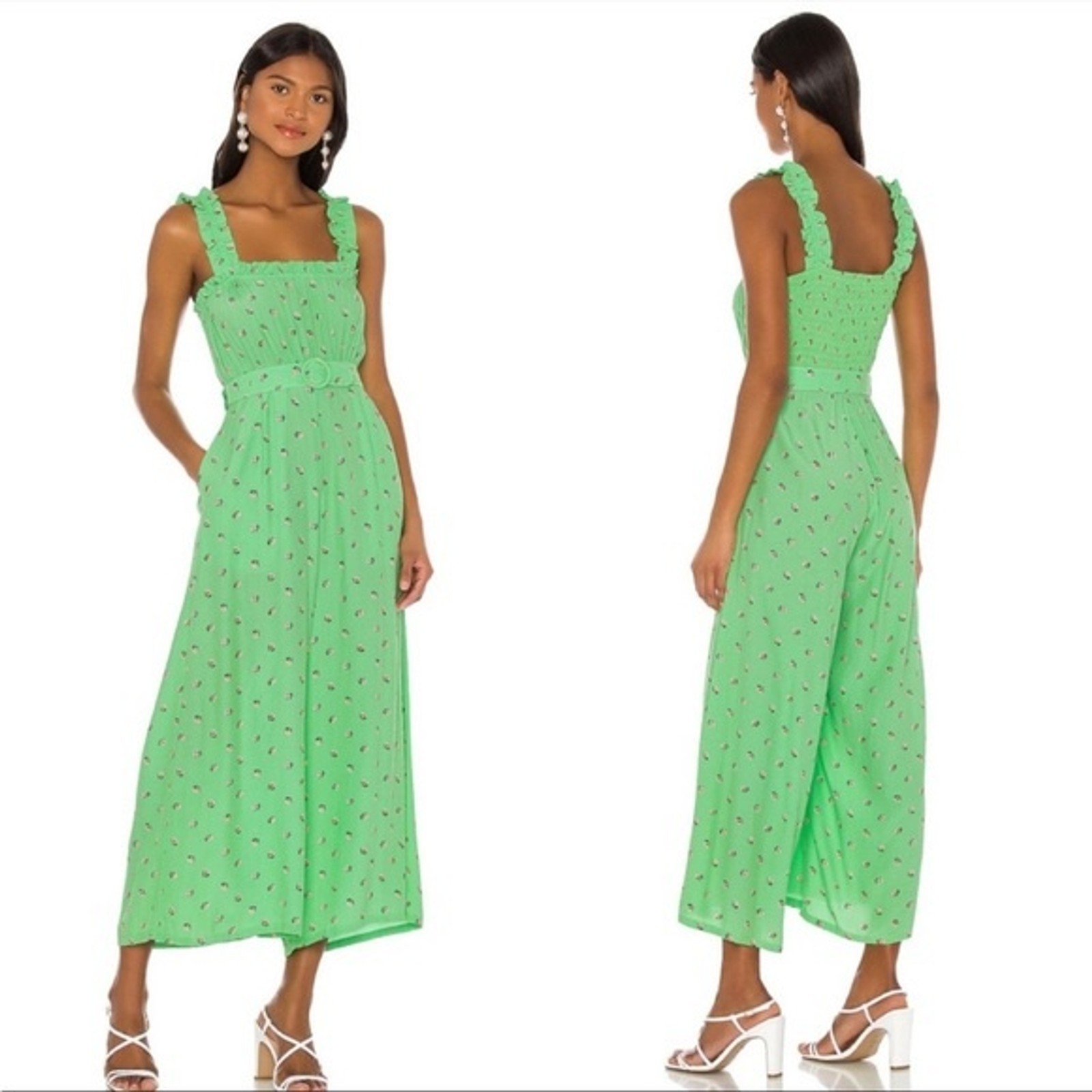 NEW NWT Faithfull The Brand Dolores Jumpsuit SIZE S/US 4 MSRP $189