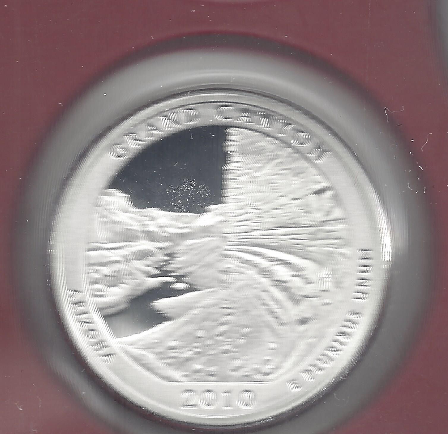 2010 S Silver Proof GRAND CANYON Quarter - 90% Silver 2010 S Silver Proof GRAND CANYON Quarter - 90% Silver