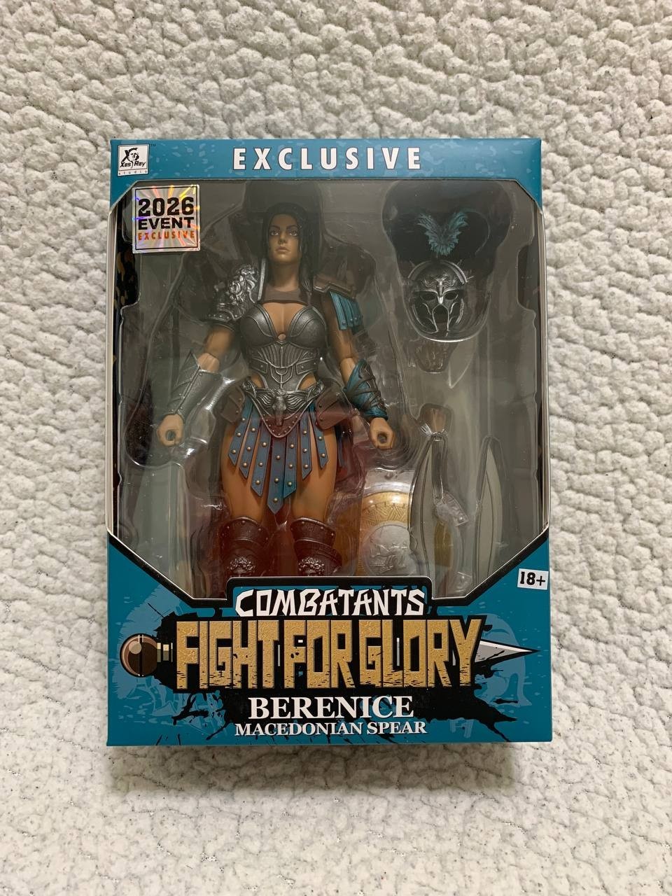 Xesray Fight For Glory Berenice Silver Armor Action Figure 2026 Exclusive