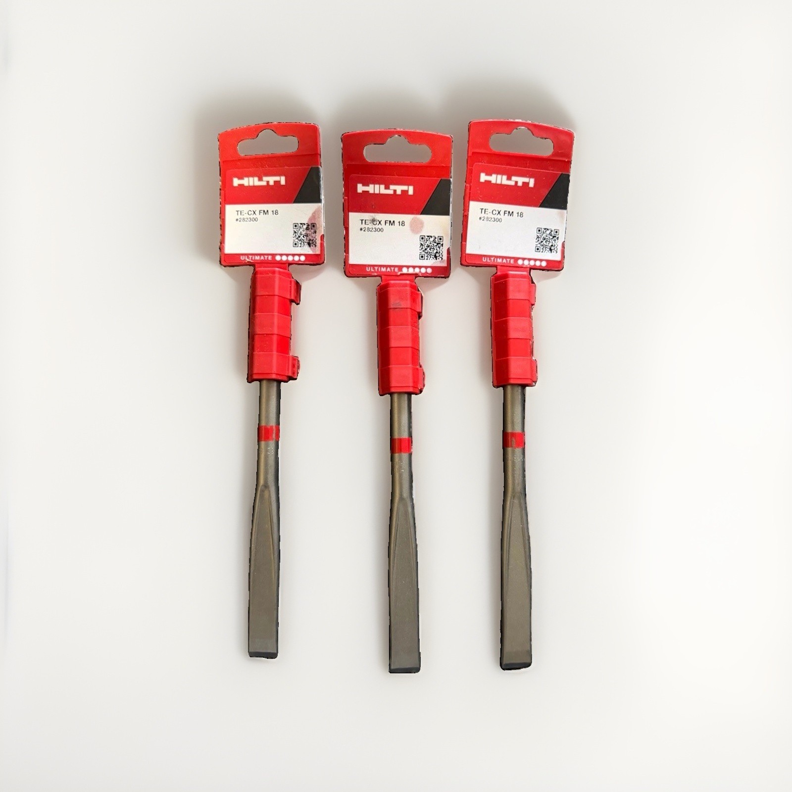 Hilti Premium TE Cx FM 18 Flat point chisels.  Brand new Total 3 available .