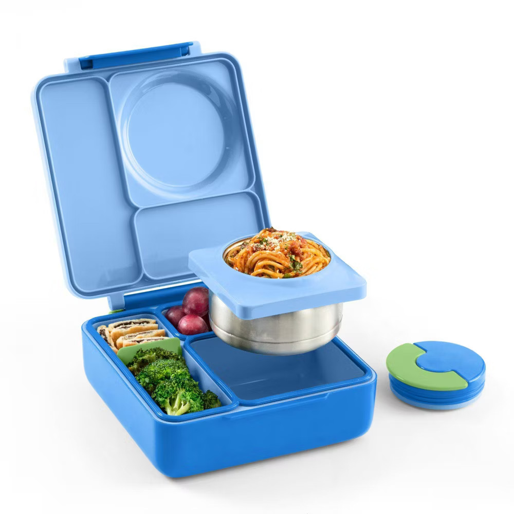 OMIE OmieBox Insulated Bento Lunch Box with Leakproof Thermos Food Jar 3