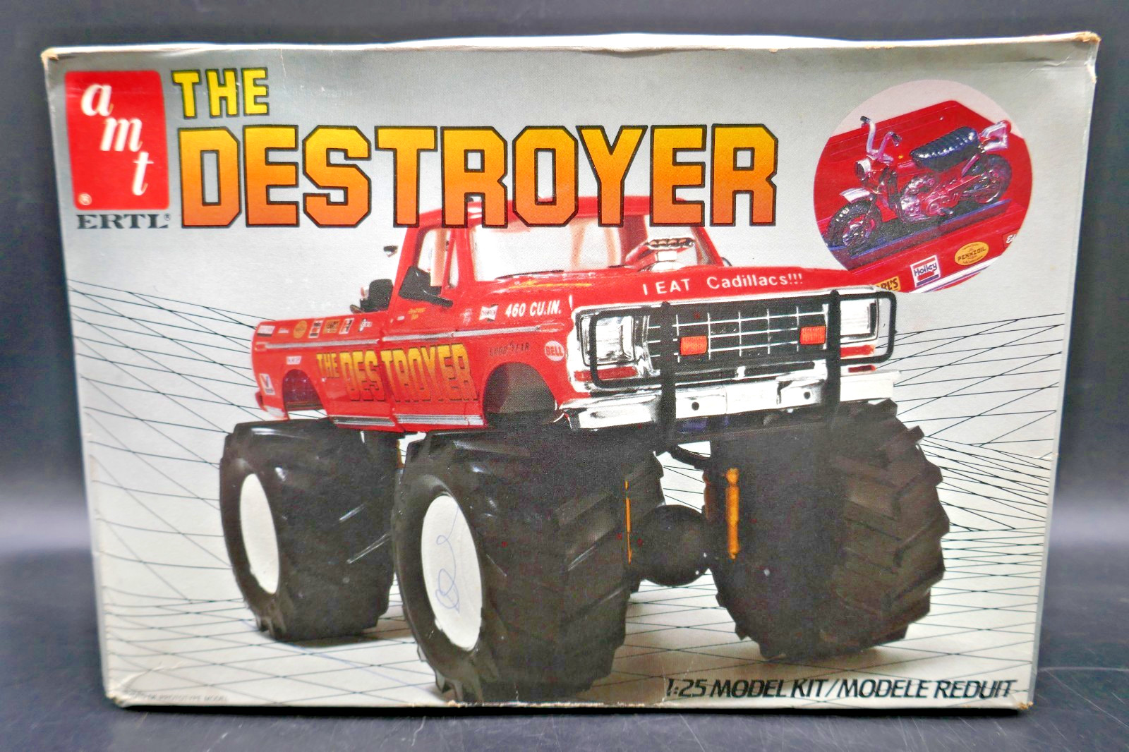 1:25 AMT Ertl Destroyer Monster Truck 6608 Model Kit (Started, Incomplete? Read) 1:25 AMT Ertl Destroyer Monster Truck 6608 Model Kit (Started, Incomplete? Read)