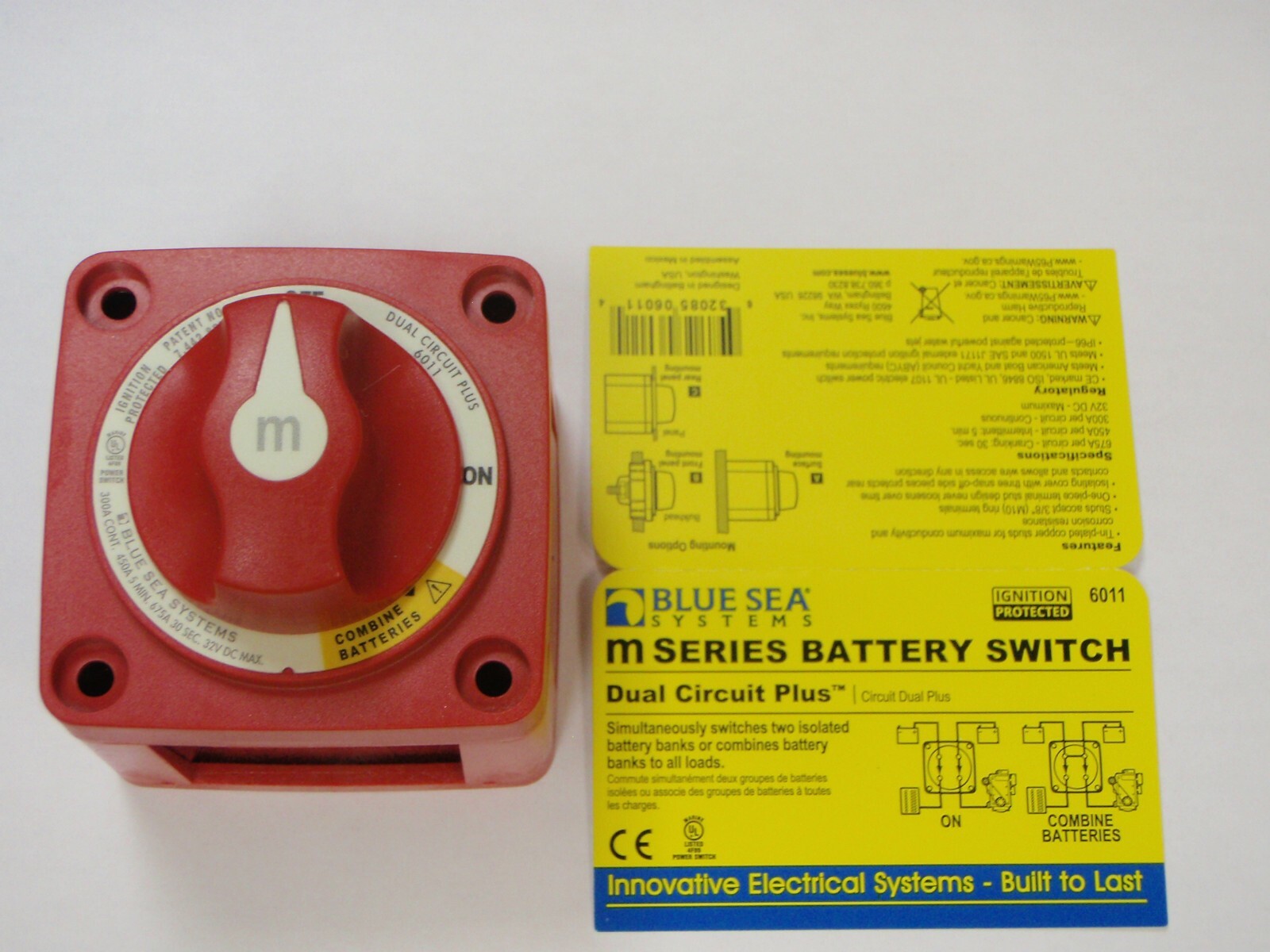 battery switch blue sea 6011 dual circuit plus M SERIES MAVRICK HEWES PATHFINDER