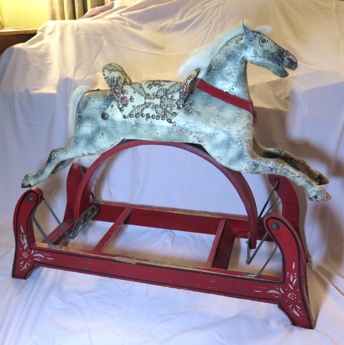 Antique (Whitney Reed?) Glider Horse - 35\ Antique (Whitney Reed?) Glider Horse - 35\