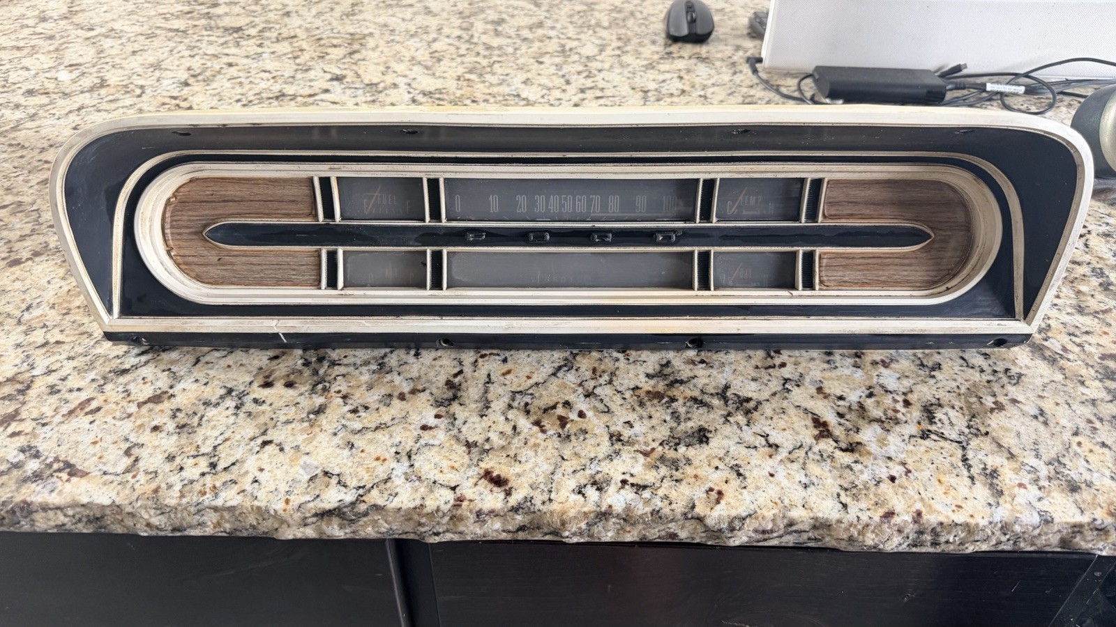 1967-1972 ford f100 f250 ranger gauge cluster wood 1967-1972 ford f100 f250 ranger gauge cluster wood