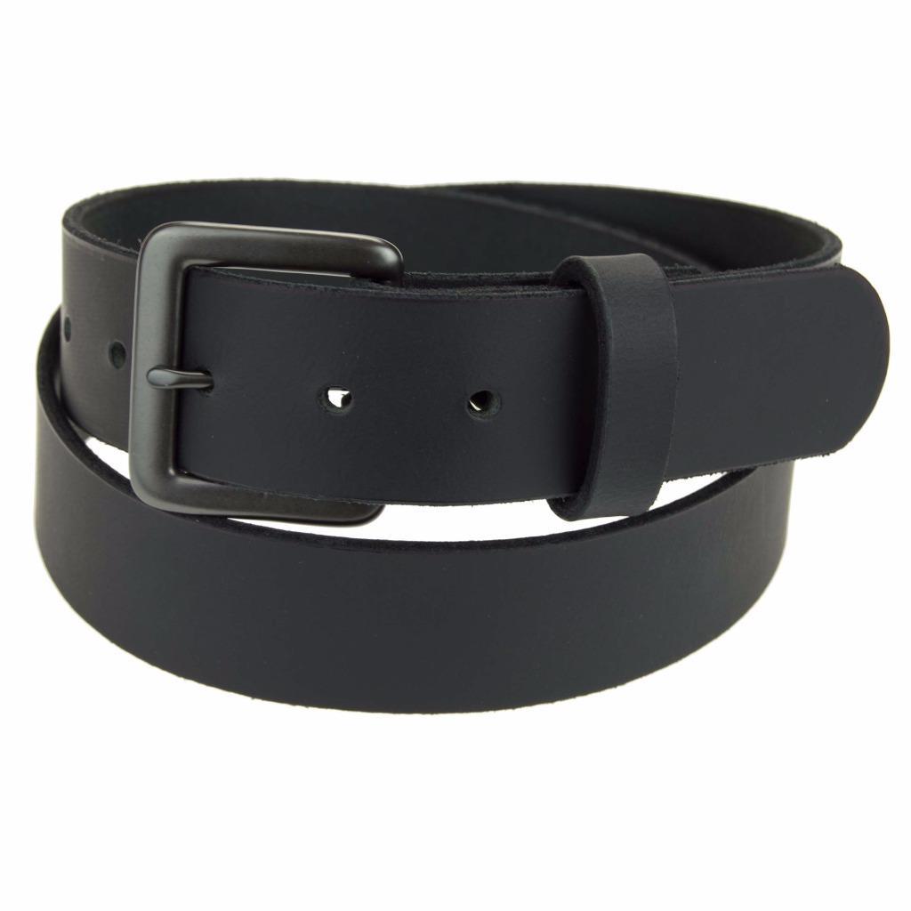 Men\'s_Buffalo Leather Casual Dress Belt_1 1/4\