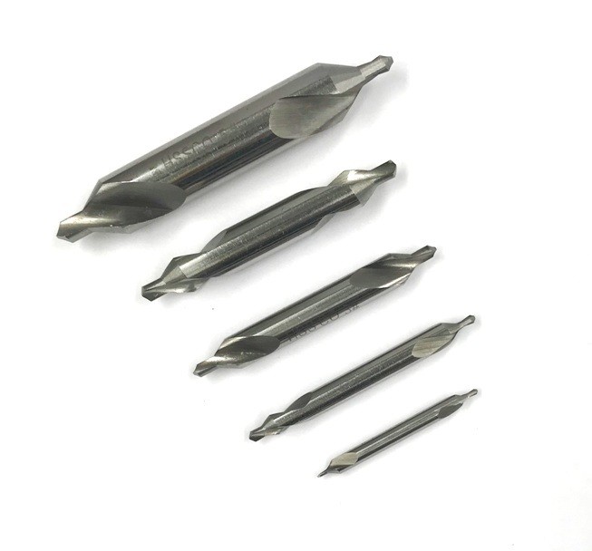 HHIP 5 PIECE M42 8% COBALT 60 DEGREE NO.1-NO.5 CENTER DRILL SET (5000-3011)