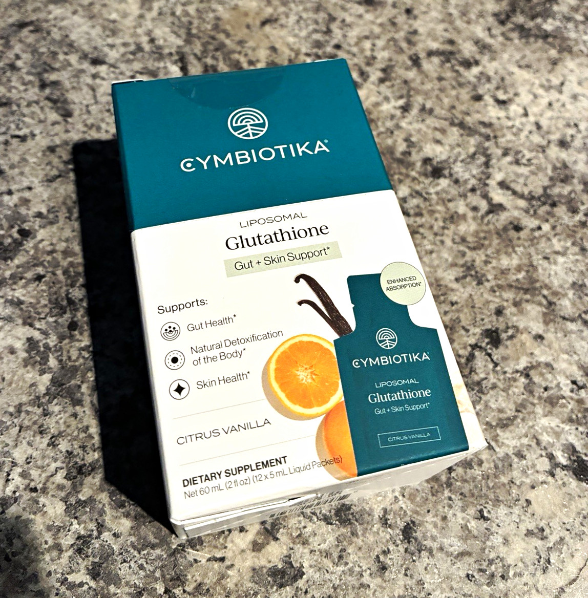 CYMBIOTIKA Liposomal Glutathione Liquid, Citrus Vanilla, 60 mL (2 fl oz)