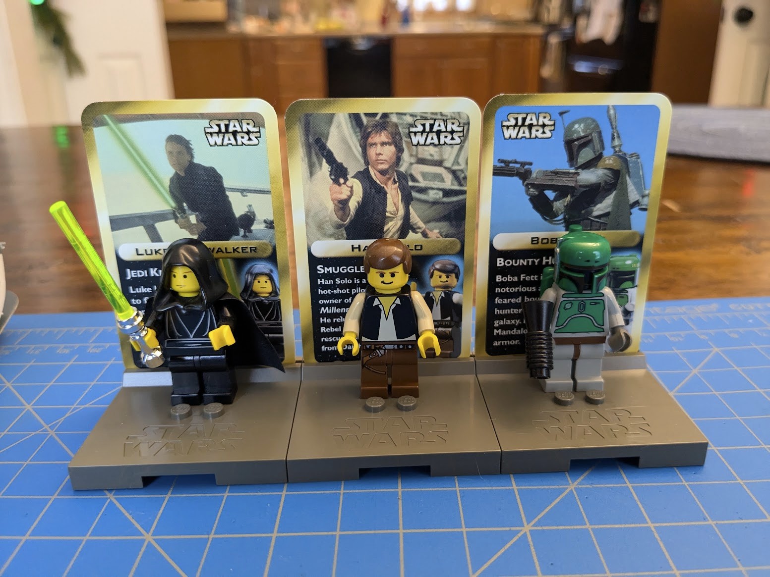3341 LEGO Star Wars Luke Skywalker, Han Solo and Boba Fett Minifig Pack