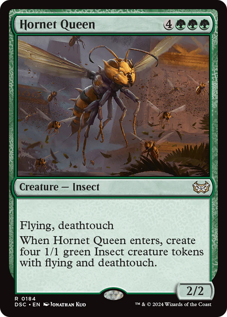 Hornet Queen [Duskmourn: House of Horror Commander] Magic MTG