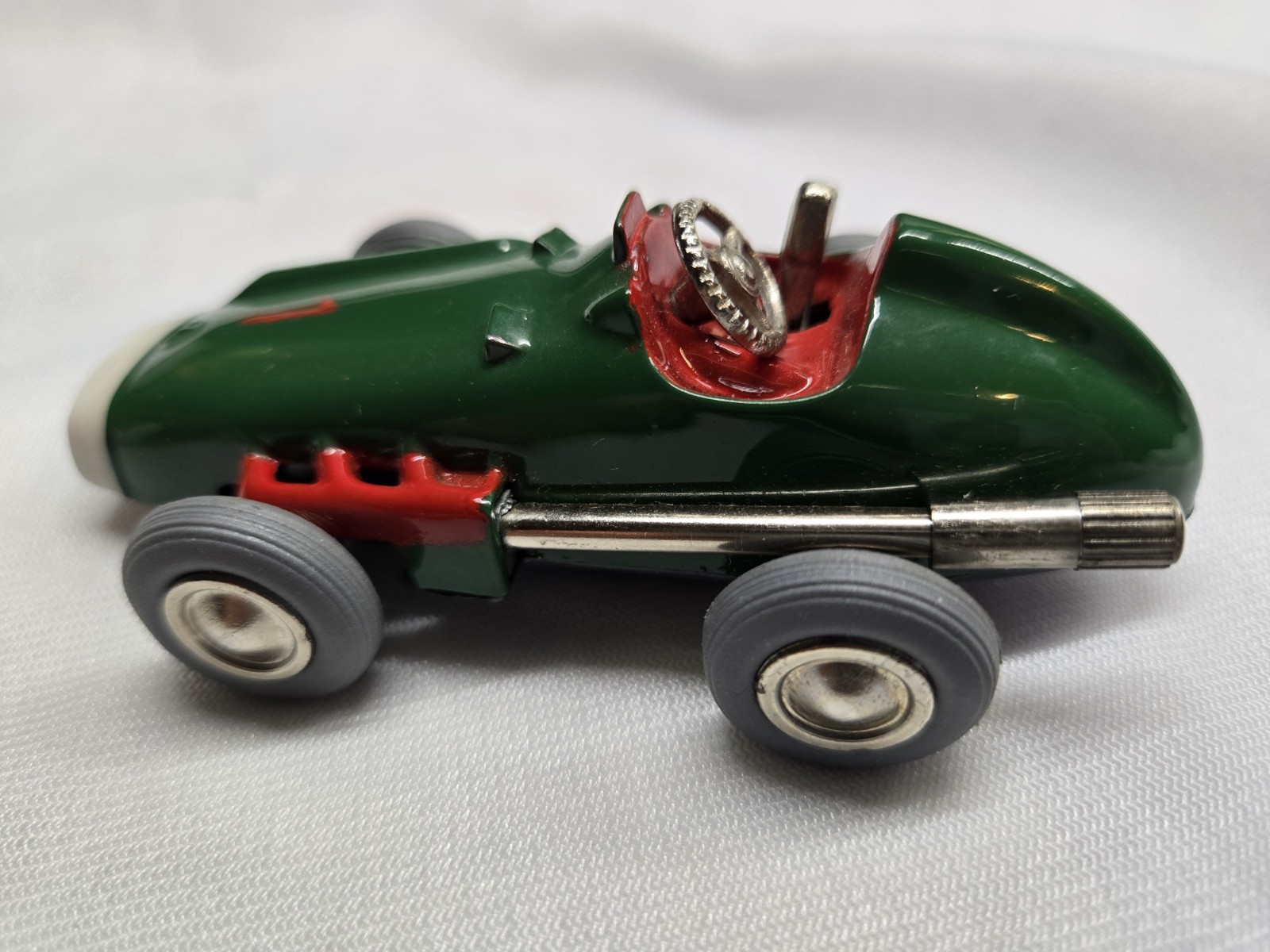 New in Box Vintage Schuco 1043 Lilliput Mercedes 2.5 Micro Racer (SR) green